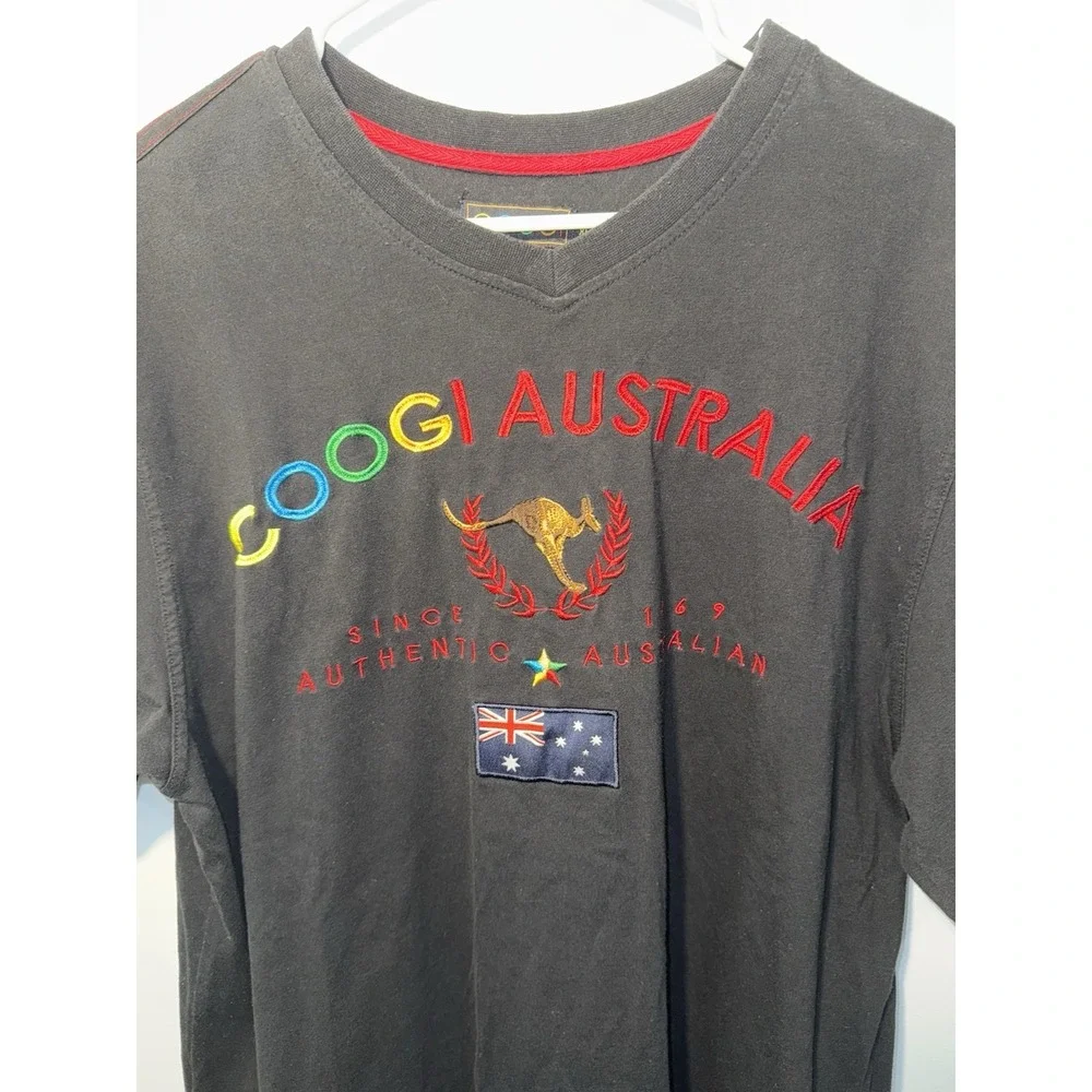 COOGI Men's Shirt Vintage 90's Australia Authentic Embroidered‎ Size XL